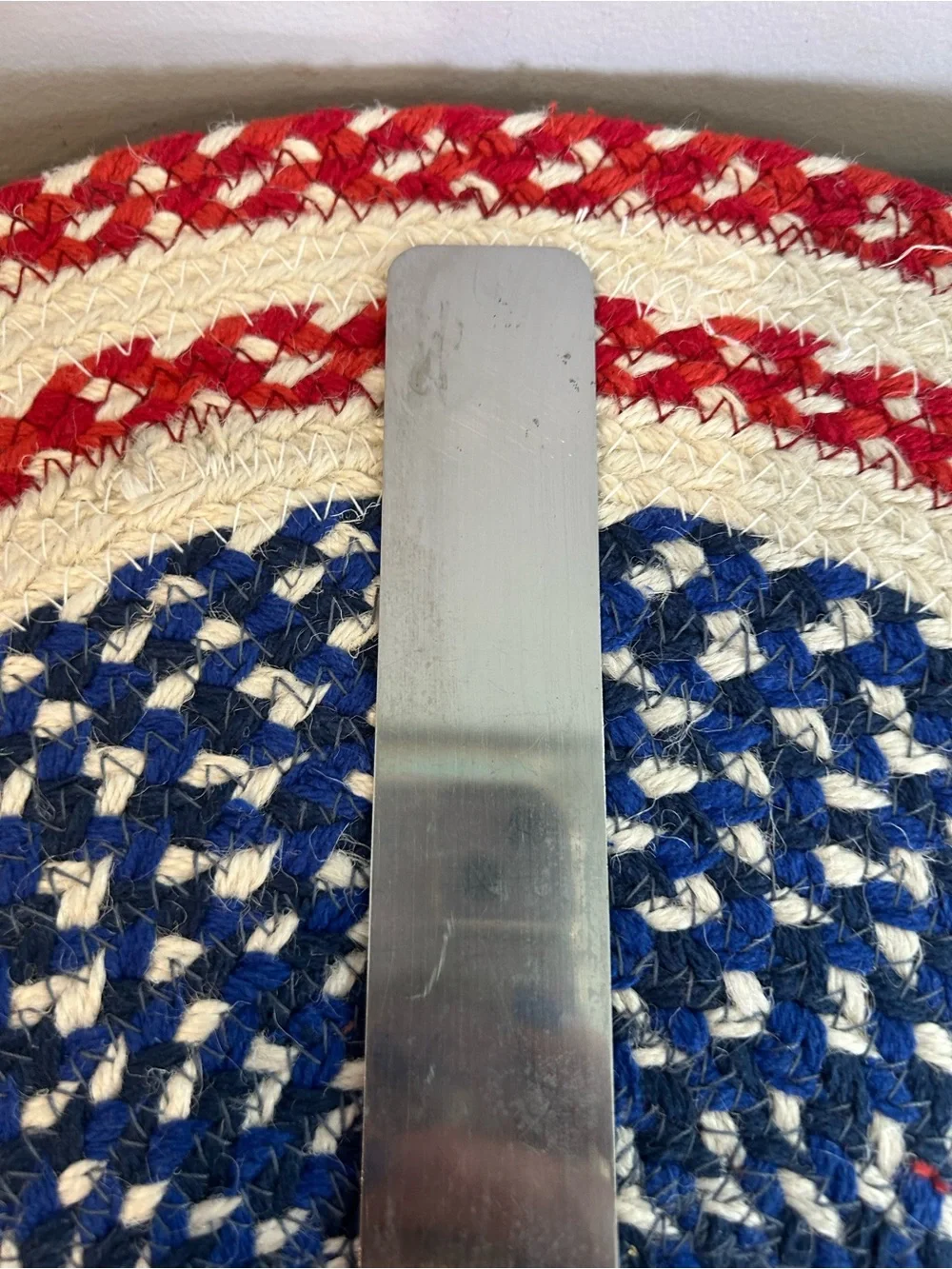 VINTAGE EKCO STAINLESS SPREADER SPATULA MADE IN USA 12.25”  VERY GOOD CONDITION